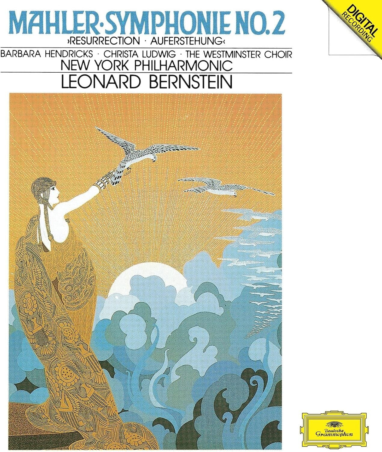 New Mahler (1860-1911)/Symphony No. 2 Resurrection Leonard Bernstei CD
