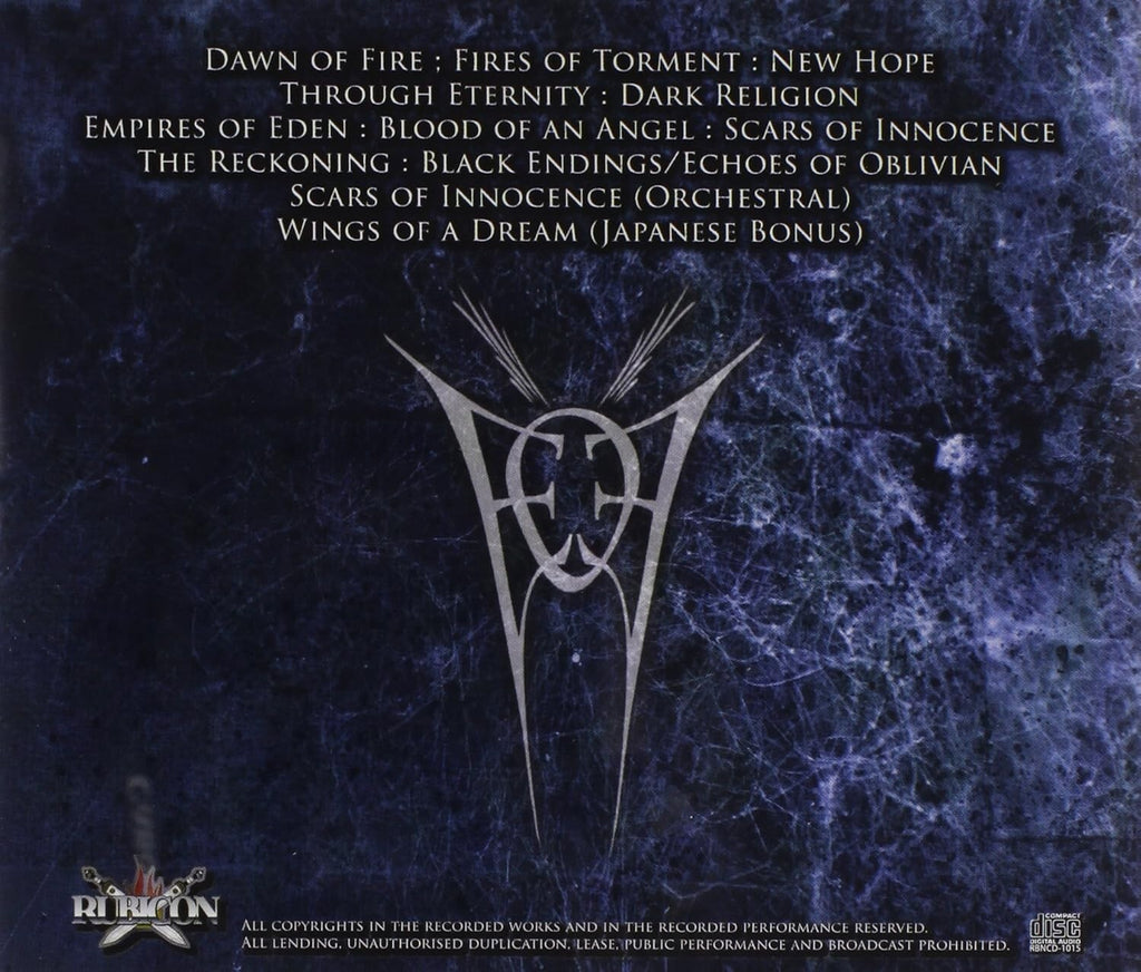 New EMPIRES OF EDEN Songs Of War And Vengeance+2 JAPAN CD
