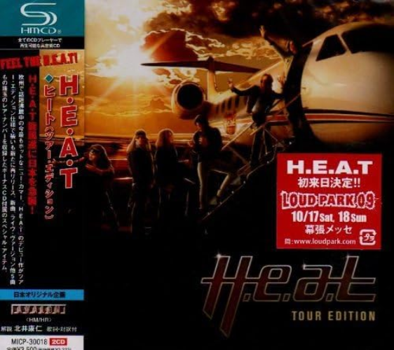 H.E.A.T. Tour Edition + Bonus Disc Japan Limited SHM-CD + CD with OBI NEW
