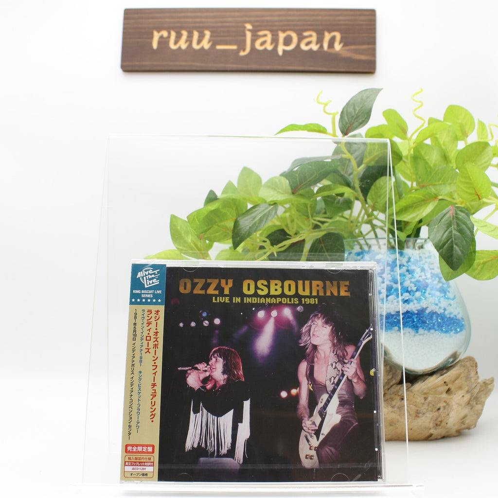 New OZZY OSBOURNE LIVE IN INDIANA POLIS 1981 KING BISCUIT FLOWER HOUR JAPAN CD
