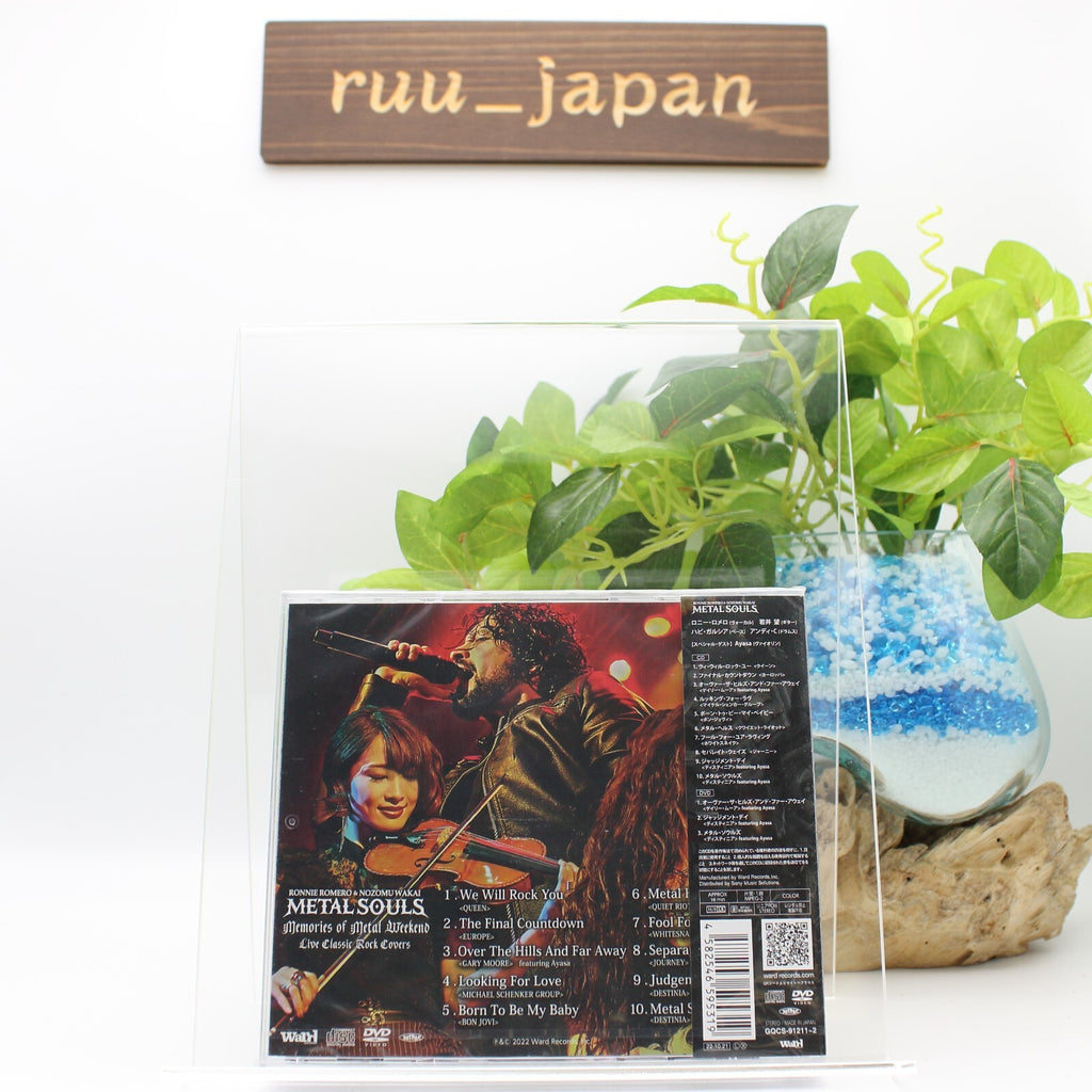 RONNIE ROMERO & NOZOMU WAKAI METAL SOULS Memories Of Metal Weekend CD+DVD JAPAN