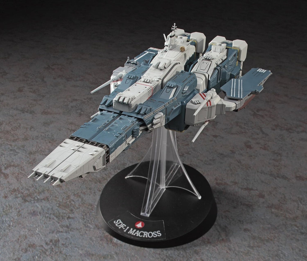 Hasegawa 1/4000 SDF-1 Macross Fortress Ship w / Prometheus and Daedalus NEW