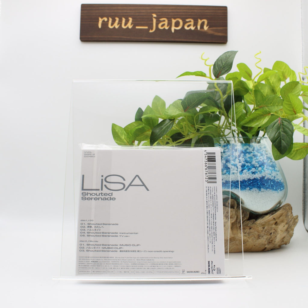 New LiSA Shouted Serenade Japan CD + Blu-ray