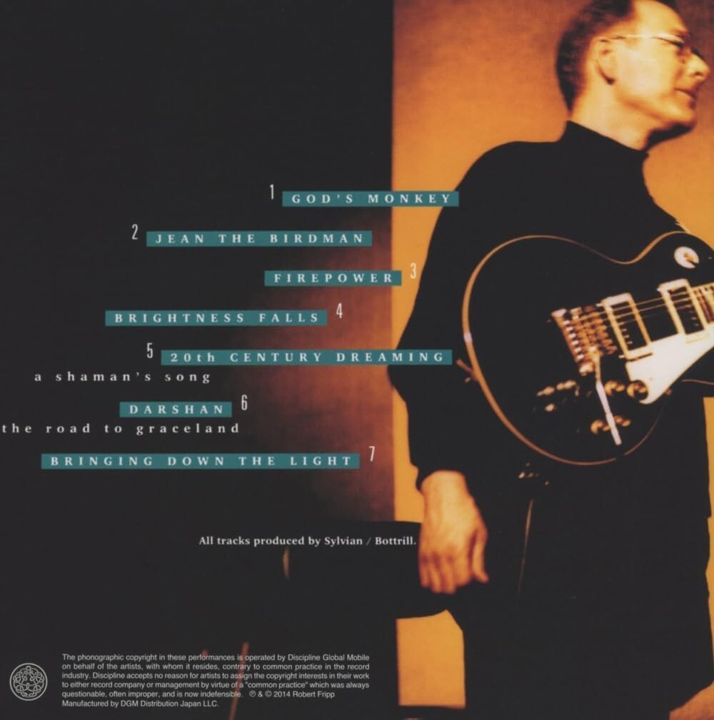 DAVID SYLVIAN ROBERT FRIPP THE FIRST DAY 2023 JAPAN SHM CD NEW