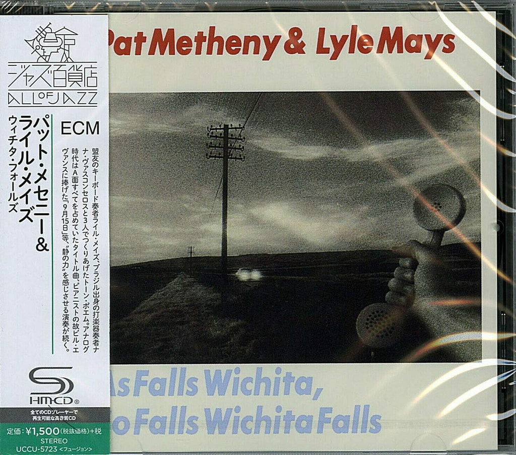 New Pat Metheny & Lyle Mays Jazz/Fusion SHM-CD As Falls OBI Wichita,...