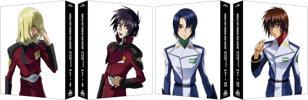 Gundam SEED DESTINY HD Remaster Complete BD BOX LTD English Subtitles New