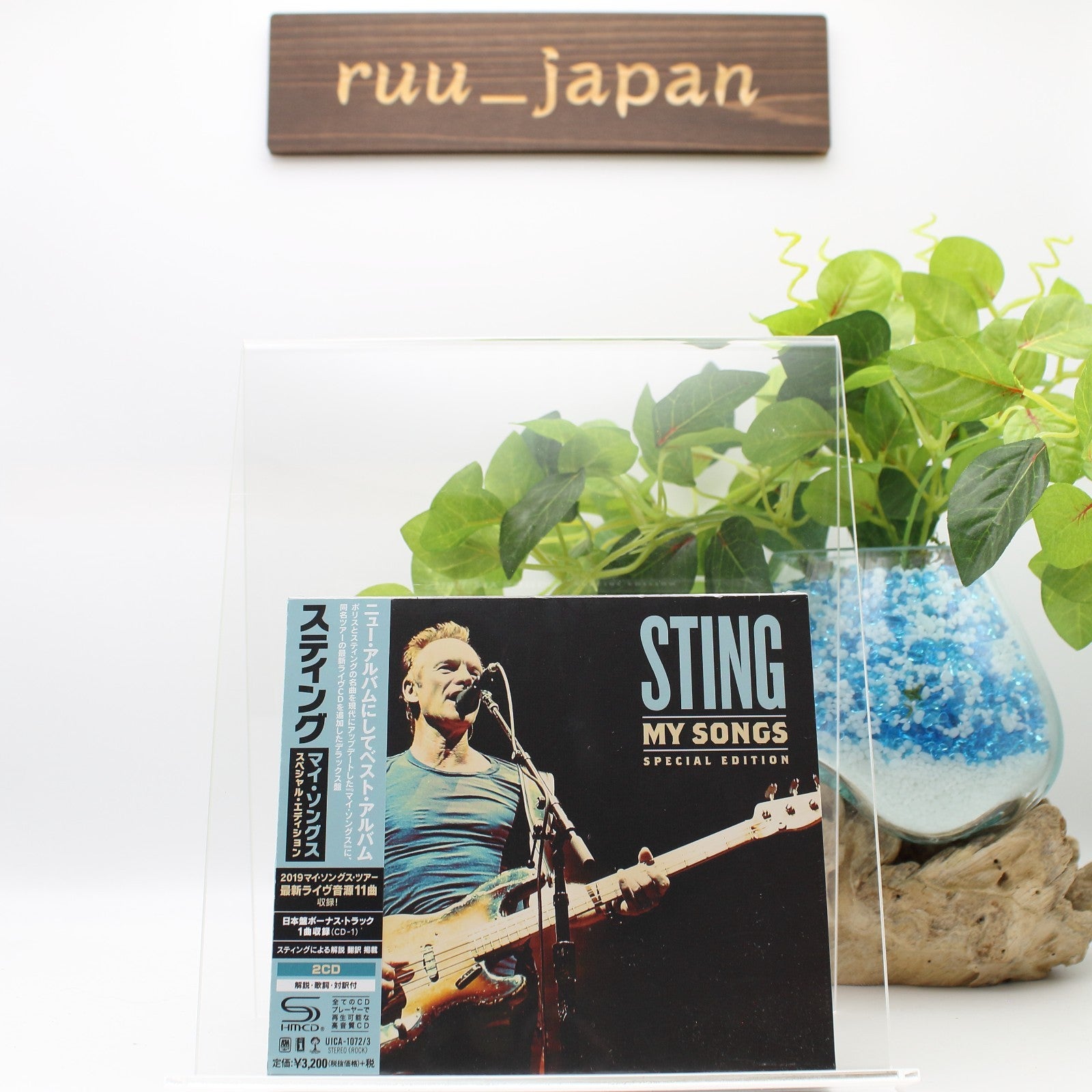STING-MY SONGS - SPECIAL EDITION-JAPAN 2 SHM-CD BONUS TRACK NEW