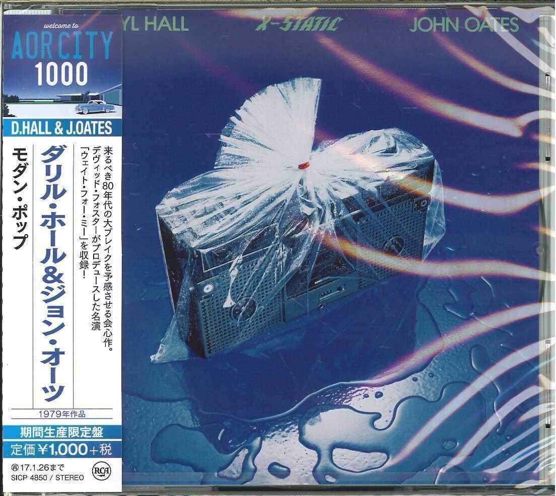 Daryl Hall & John Oates CD X-Static 2 Bonus Tracks Japan OBI NEW
