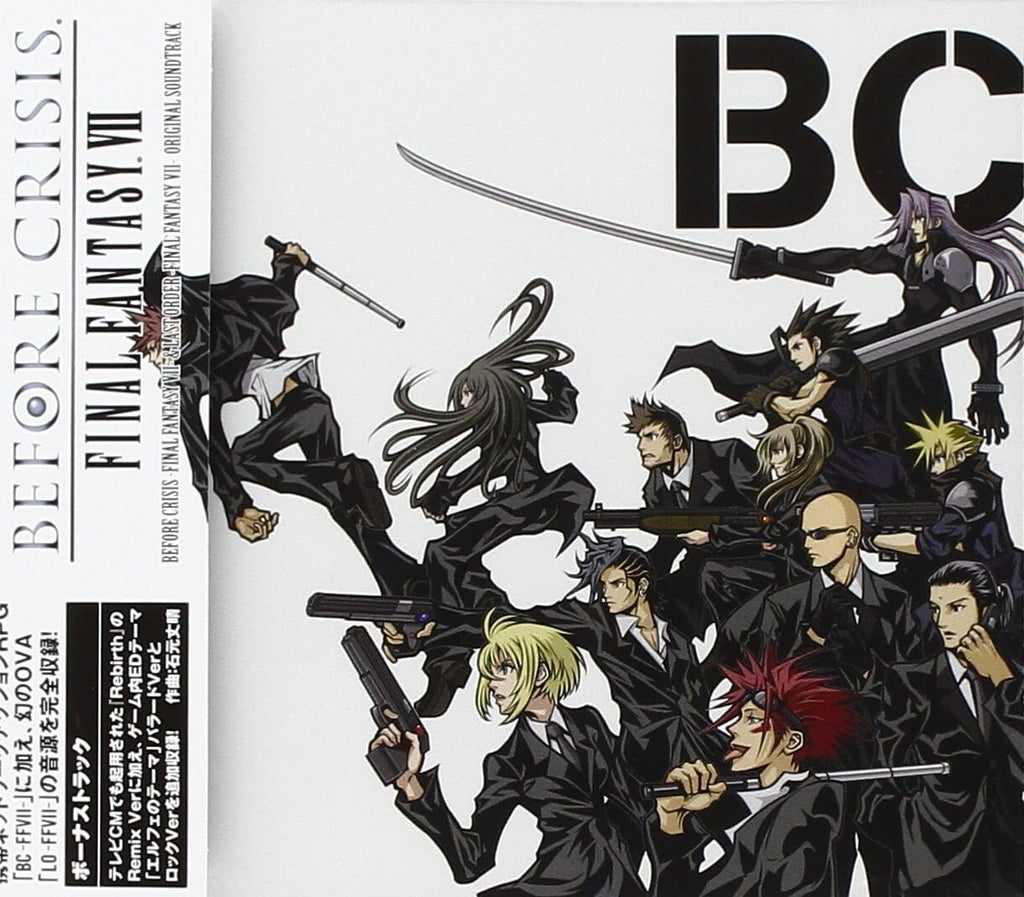BEFORE CRISIS -FINAL FANTASY VII- FANTASY VII- Original Soundtrack CD Japan NEW