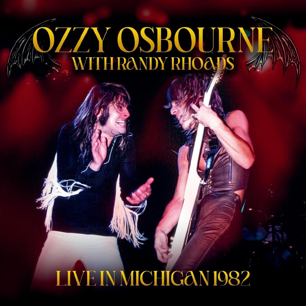 New OZZY OSBOURNE WITH RANDY RHOADS LIVE IN MICHIGAN 1982 JAPAN CD