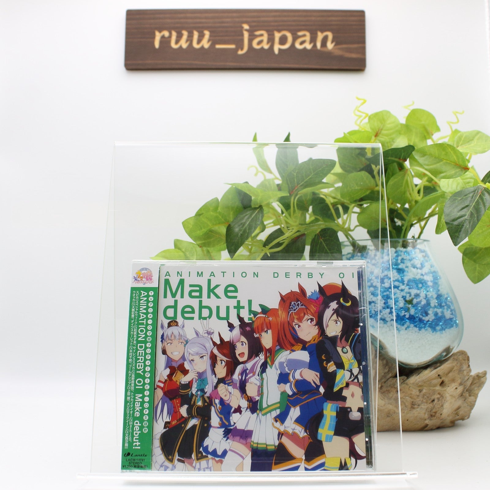 CD New TV Anime Uma Musume Pretty Derby OP: ANIMATION DERBY 01 Make debut!
