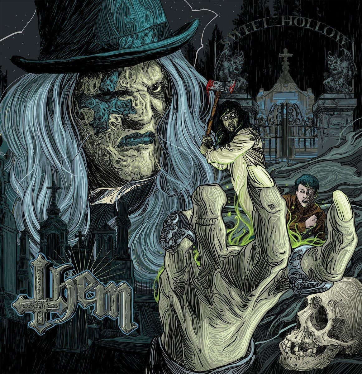 New THEM Sweet Hollow + 3 JAPAN CD Six Feet Under Suffocation Lanfear Ross