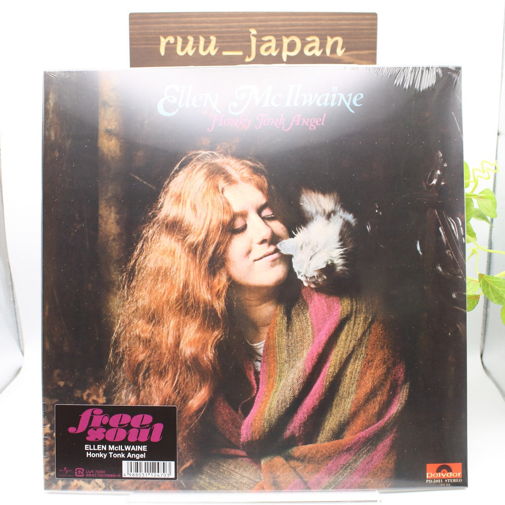 New Ellen Mcilwaine Vinyl LP Honky Tonk Angel from Japan