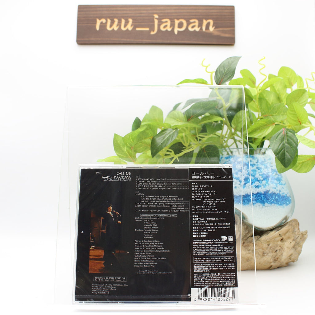 New AYAKO HOSOKAWA-CALL ME-JAPAN CD