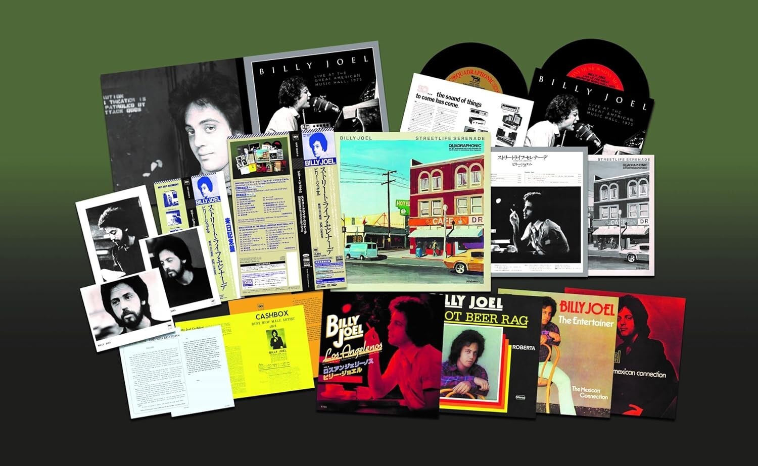 New BILLY JOEL STREETLIFE SERENASE 50TH ANNIVERSARY DELUXE JAPAN Hybrid SACD