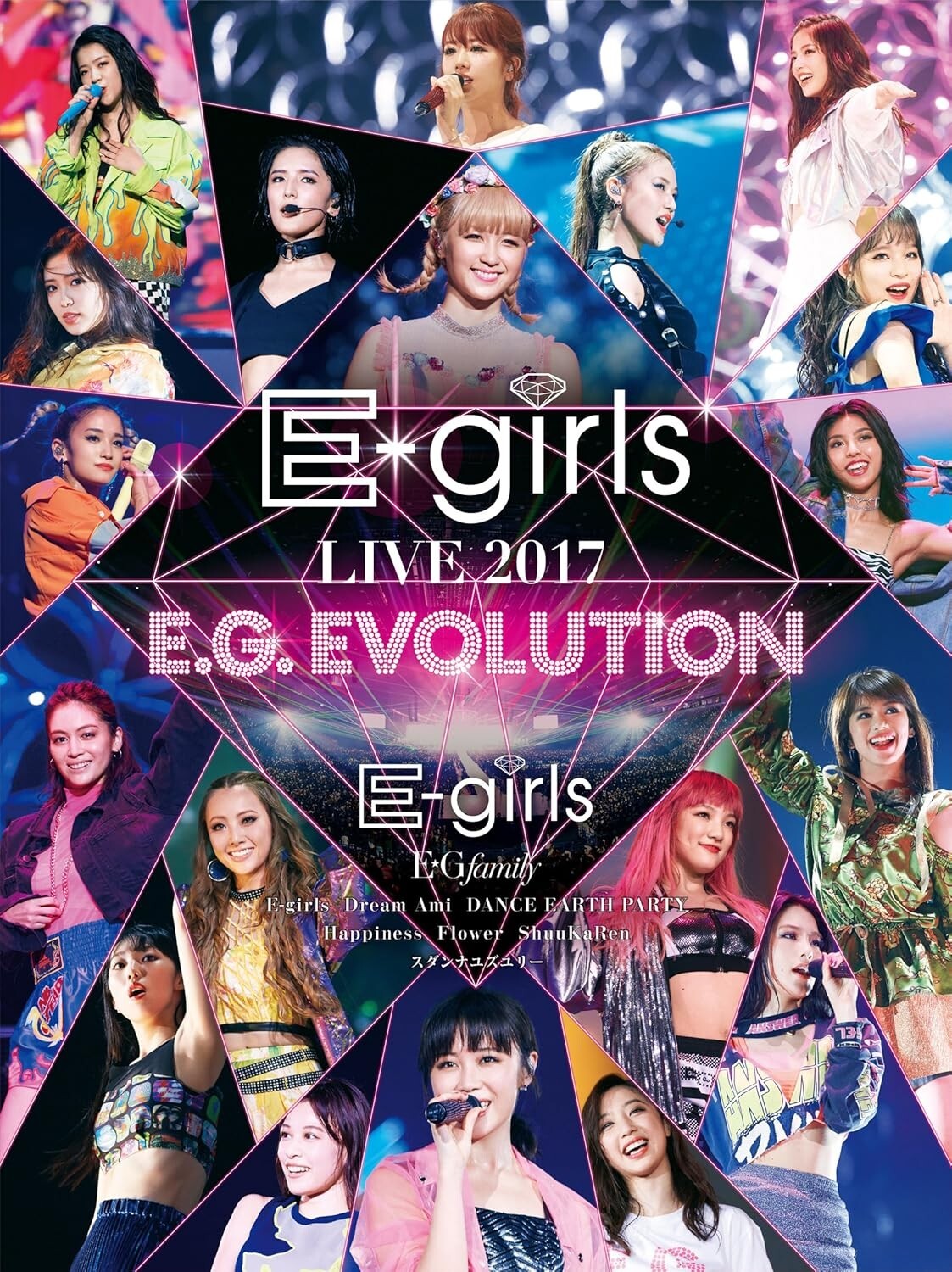 New E-girls LIVE 2017 E.G.EVOLUTION First Limited Edition Blu-ray Photobook
