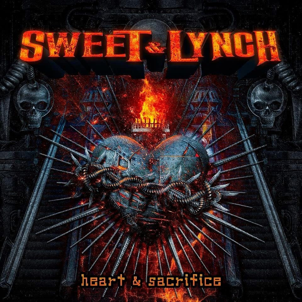 New SWEET & LYNCH HEART & SACRIFICE WITH BONUS TRACK 2023 JAPAN CD