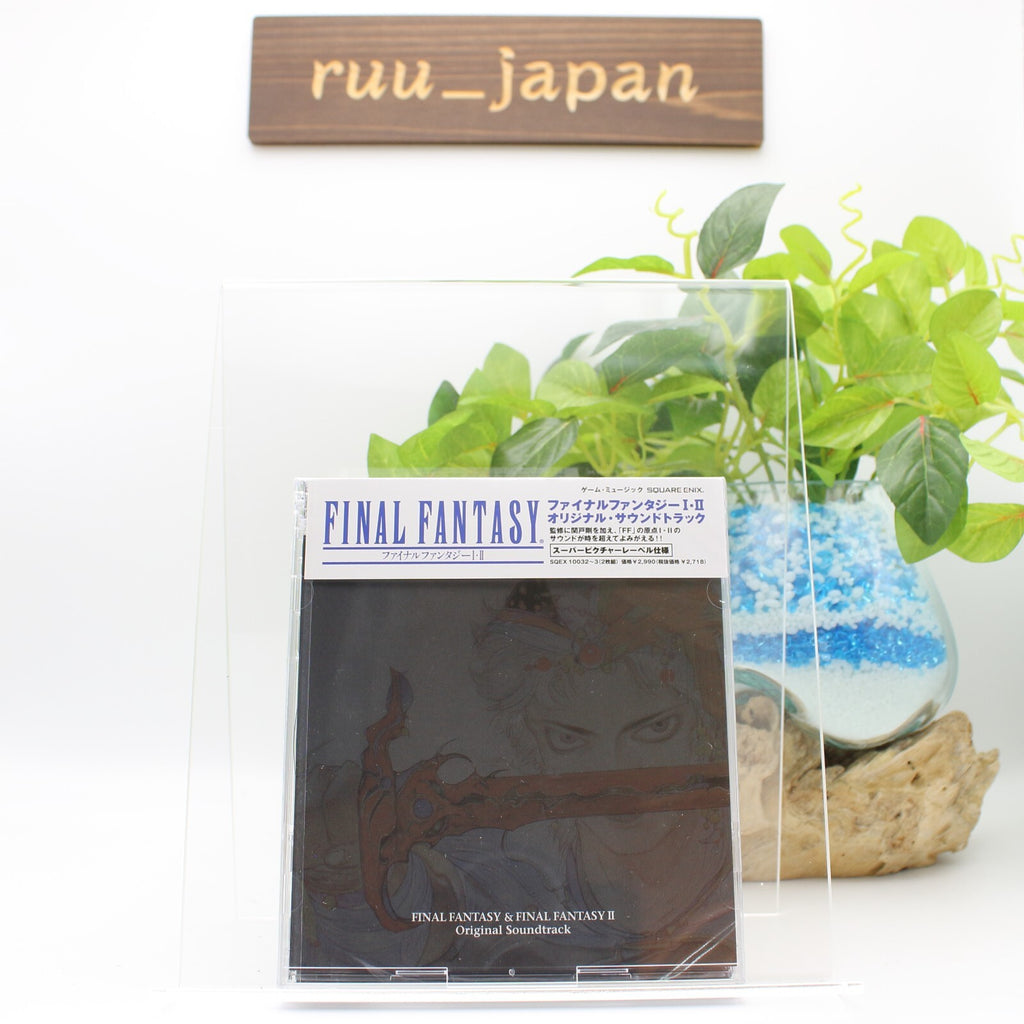 New Final Fantasy I & II Original Soundtrack CD FF1 FF2 PlayStation Game OST