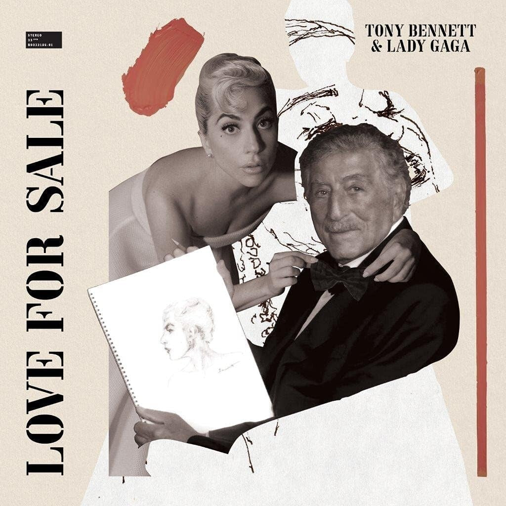 TONY BENNETT LADY GAGA LOVE FOR SALE  CD New