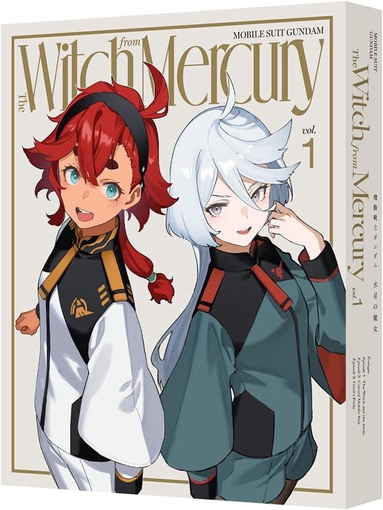 Mobile Suit Gundam: The Witch from Mercury Vol.1 Blu-ray+Booklet BCXA-1822 Japan