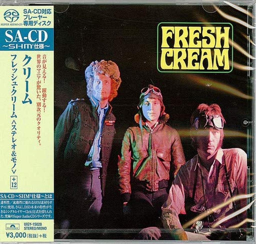 New Cream CD(SHM-SACD) Fresh Cream Bonus Tracks Japan OBI