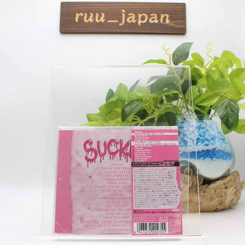 CD New Charli XCX SUCKER Limited BOOM Price Edition CD Japan Bonus Tracks