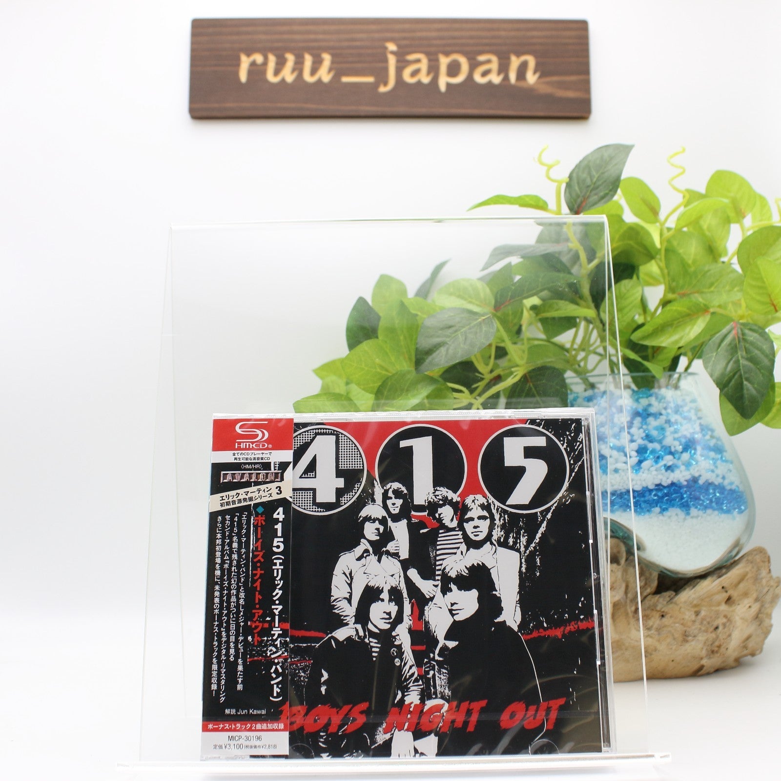 New 415 ERIC MARTIN BAND BOYS NIGHT OUT  2024 JAPAN SHM CD
