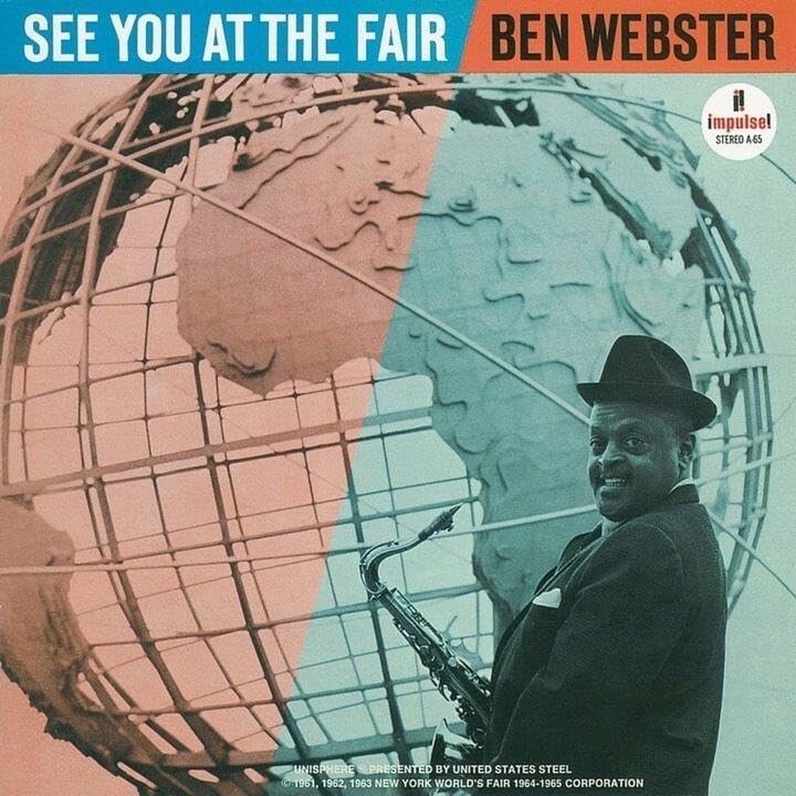 New BEN WEBSTER-SEE YOU AT THE FAIR -CD from Japan