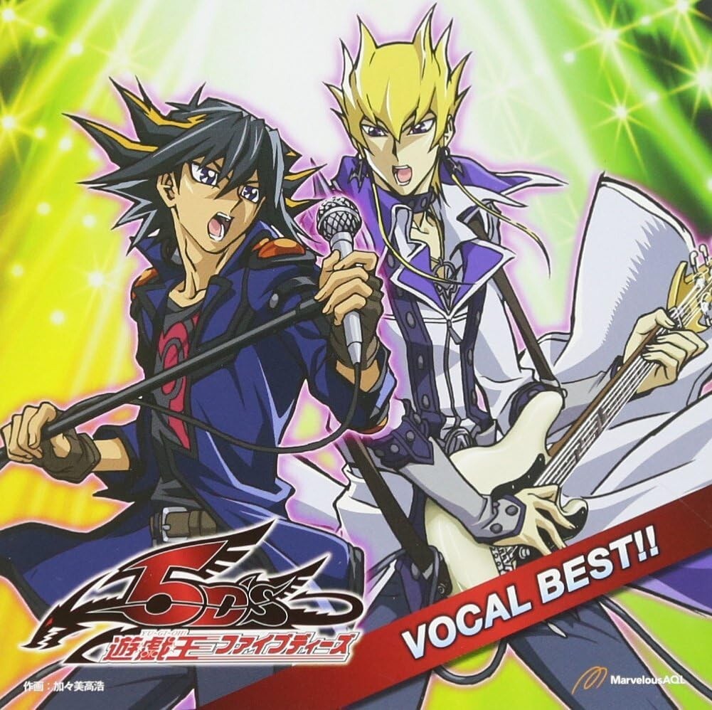 New Animation Yu-Gi-Oh! Yugioh 5Ds Vocal Best Japan CD Premium Price OBI