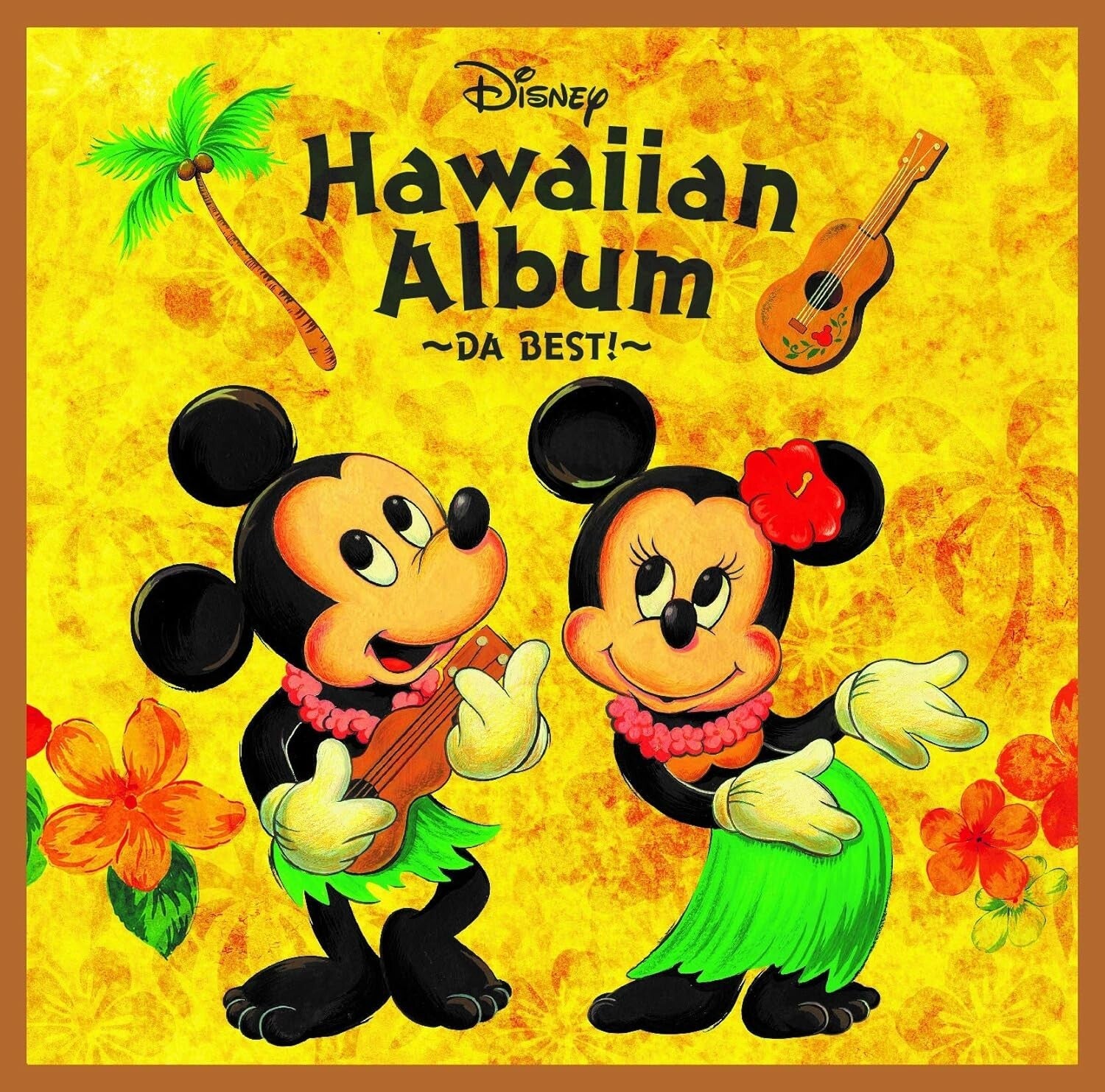 Disney Hawaiian Album DA BEST! From Japan NEW