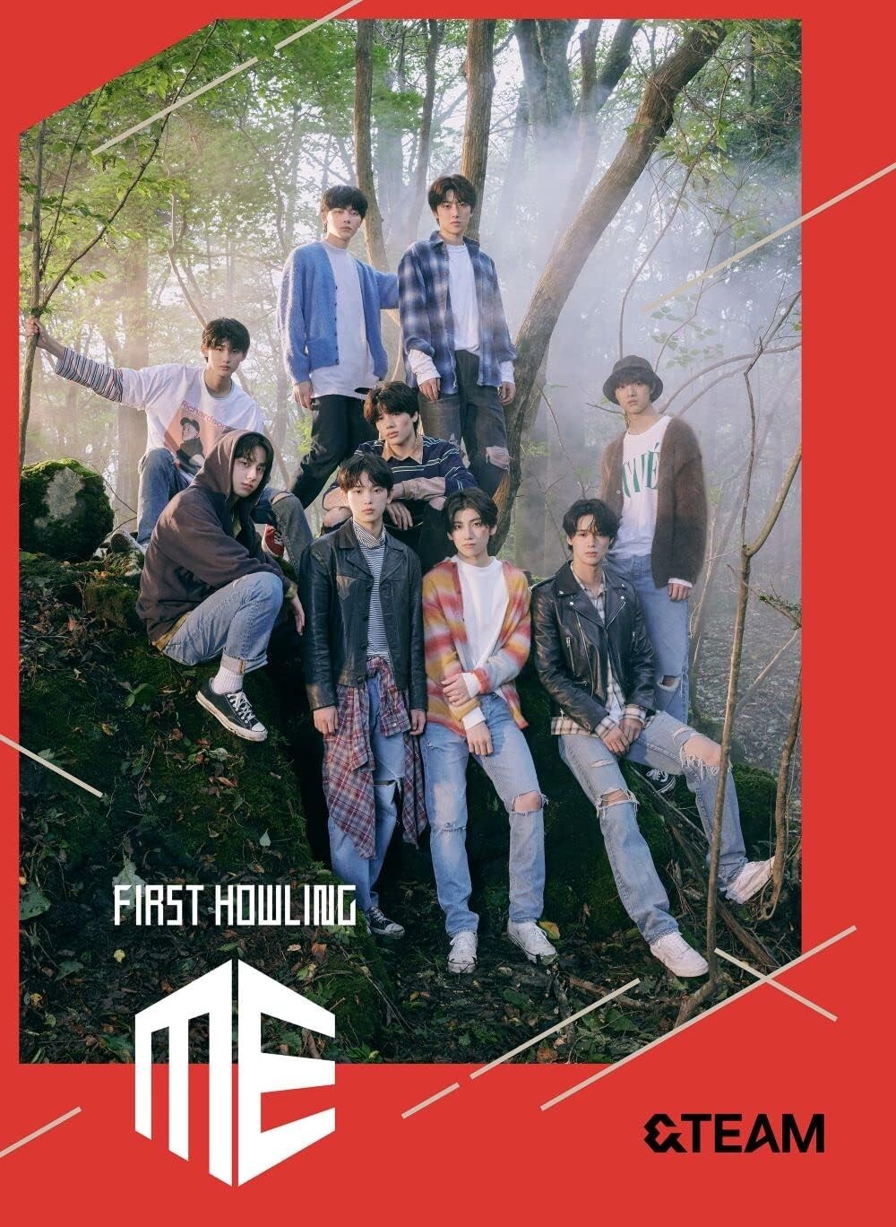 &TEAM First Howling : ME First Limited Edition Type B CD Photo Book Card New