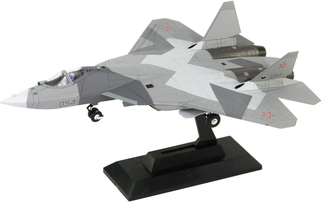 Pit Road 1/144 SNP Series Russian Fighter Aircraft Su-57 Painted Plastic NEW