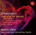 CD Paavo Jarvi NHK Symphony Stravinsky The Rite of Spring SACD Hybrid JAPAN