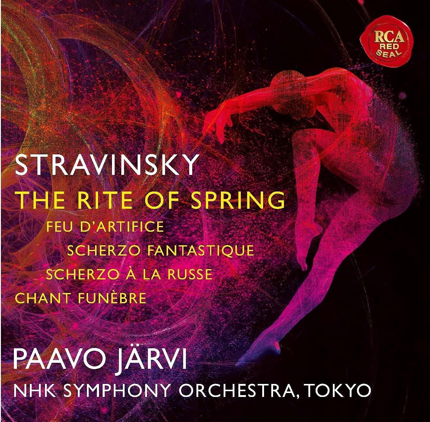 CD Paavo Jarvi NHK Symphony Stravinsky The Rite of Spring SACD Hybrid JAPAN