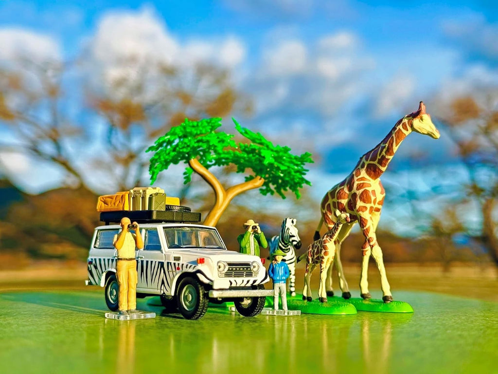 TOMYTEC Kaiyodo x Tomica Limited Vintage DioColle 64 #CarSnap 28a Safari 1 NEW