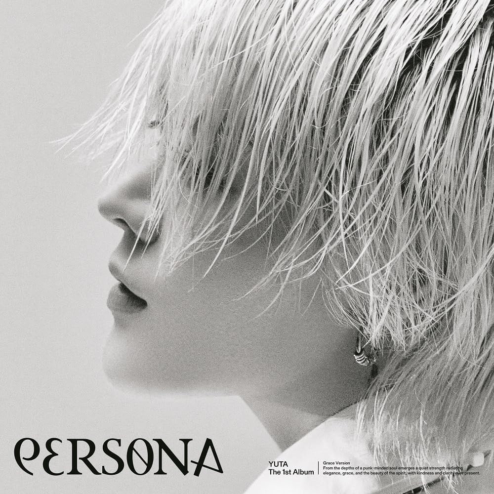 YUTA PERSONA Grace Version CD Photocard  Sticker Japan Limited Edition NEW