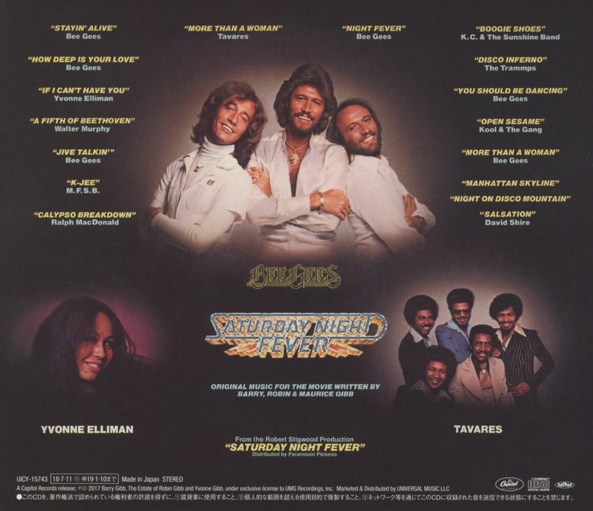 New 2018 JAPAN SATURDAY NIGHT FEVER BEE GEES JAPAN SHM CD