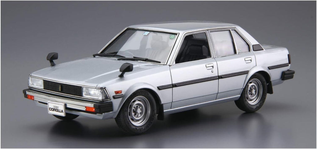 AOSHIMA 1/24 The Model Car Series No. 71 Toyota E71/70 Corolla Sedan GT/DX NEW