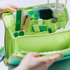 Hobonichi Large Drawer Pouch/Aqua Lime NEW
