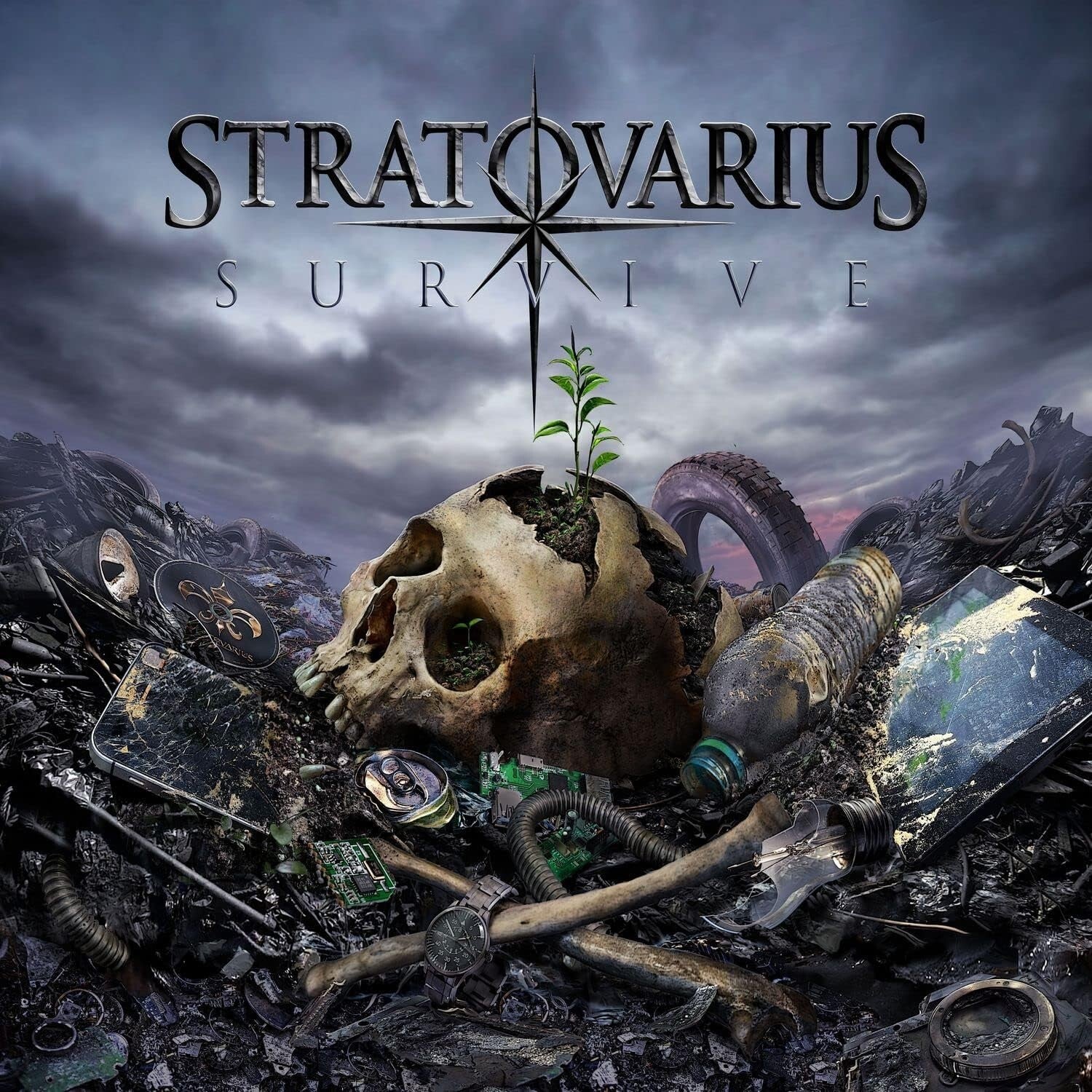 New Stratovarius Heavy Metal CD Survive Regular Edition Japan OBI