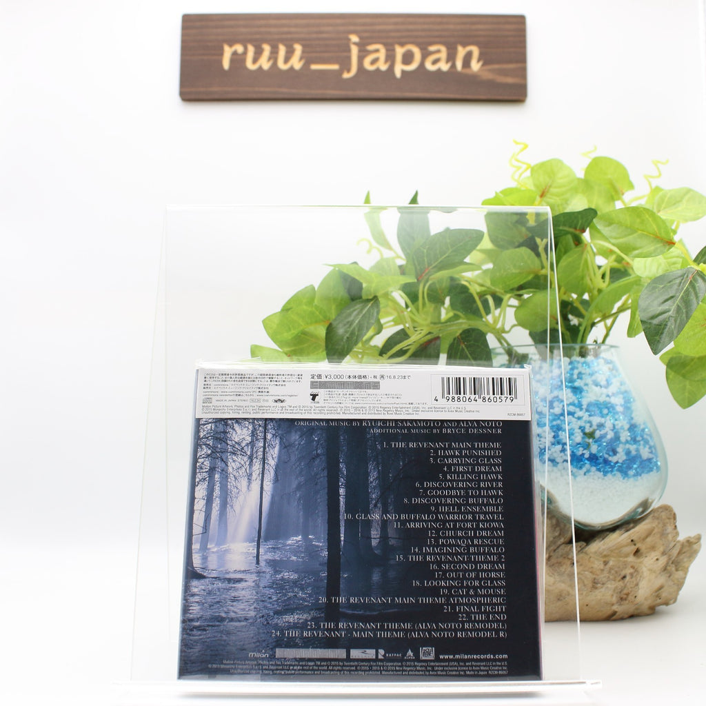 RYUICHI SAKAMOTO -THE REVENANT- JAPAN CD NEW