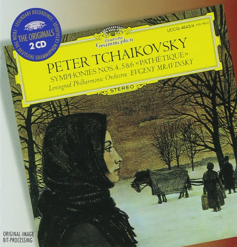 New Evgeny Mravinsky Tchaikovsky Symphony No.4-6 OBI Path?tique