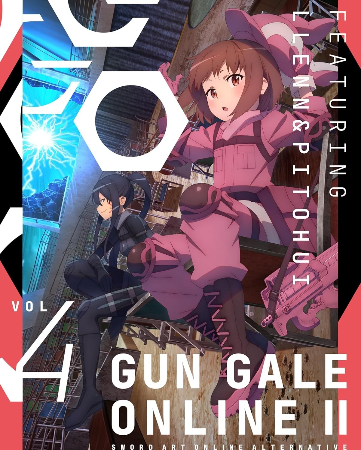 Blu-ray Sword Art Online Alternative Gun Gale Online II Vol.4 Blu-ray+CD+Booklet