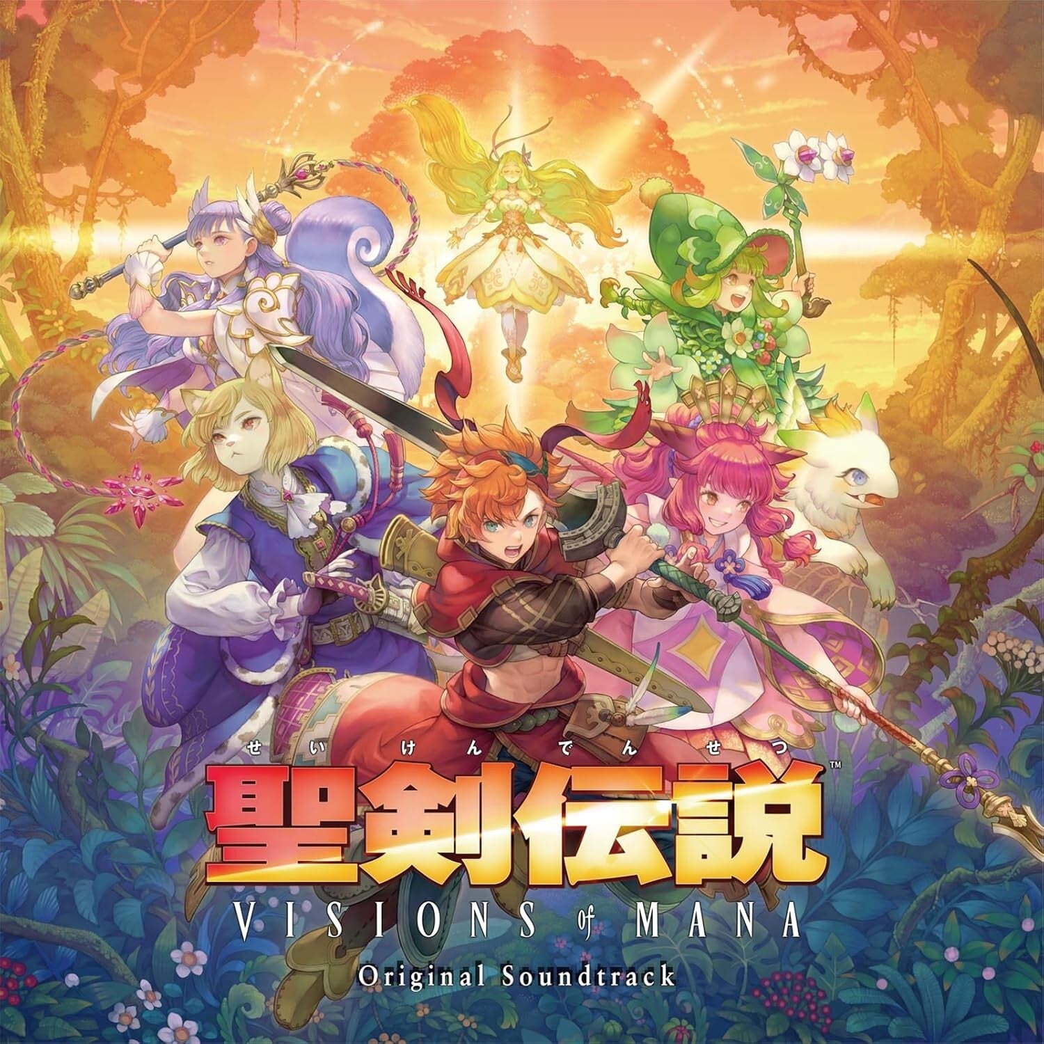 Seiken Densetsu VISIONS of MANA Original Soundtrack Japan Game Music CD New
