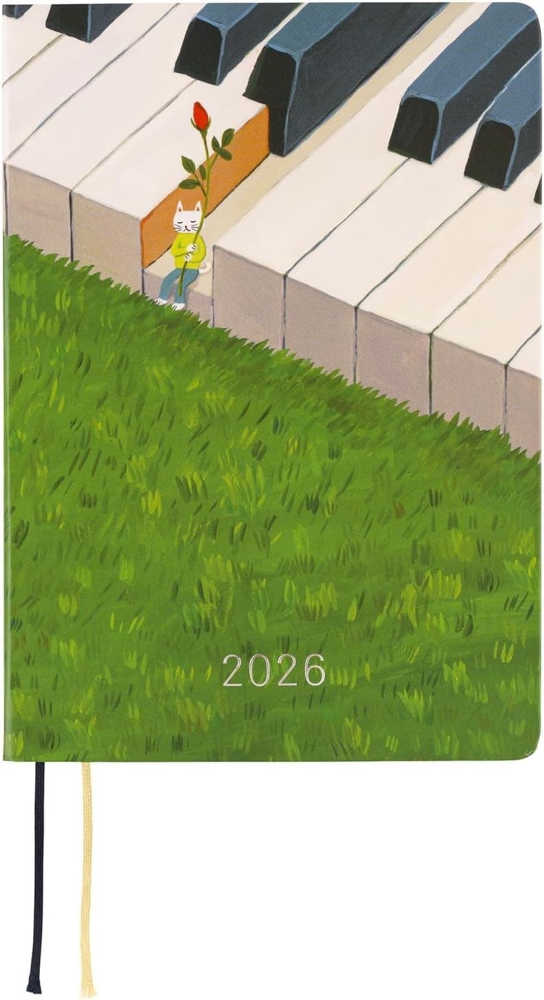Hobonichi Techo 2026 HON Hiroko Kubota/Waiting for Harmony [A6/1 Page per NEW