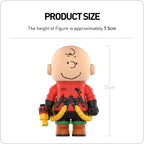 POP MART MEGA SPACE MOLLY 100% Charlie Brown Snoopy NEW