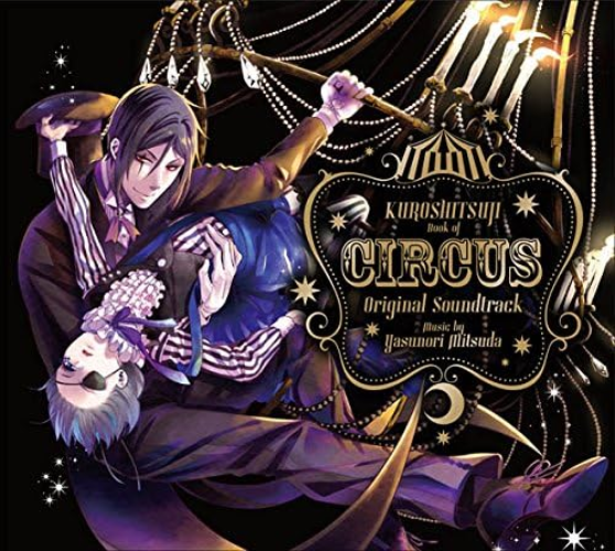 Black Butler Book of Circus Original Soundtrack CD Japan NEW