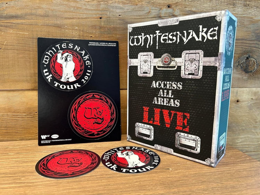 CD Whitesnake Access All Areas: Live Limited Edition 8CD w/ Booklet + Poster