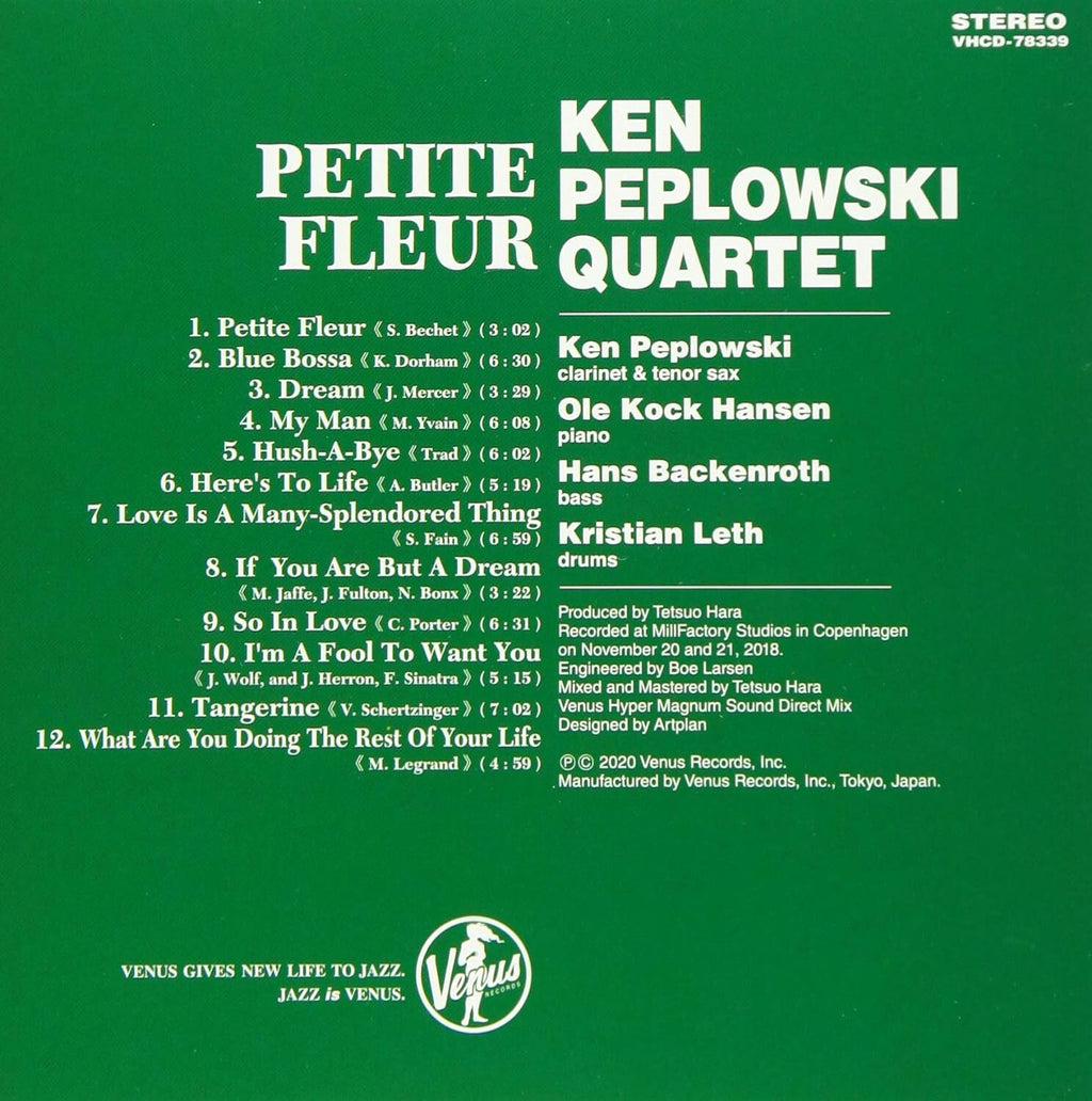 Ken Peplowski Small Flower Japan Music CD From Japan NEW