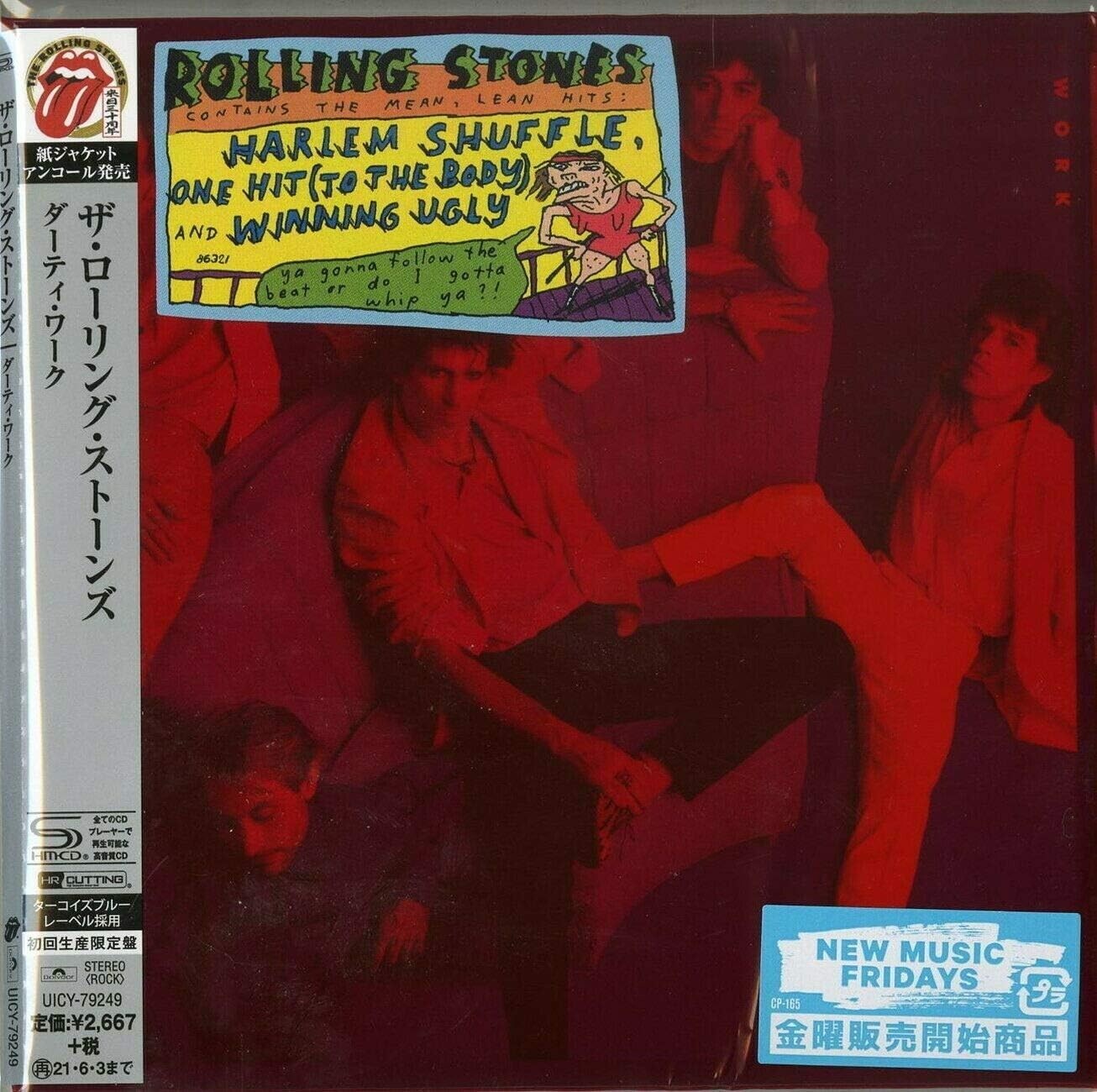 THE ROLLING STONES - Dirty Work - Japan Mini LP SHM - UICY-79249 - CD NEW